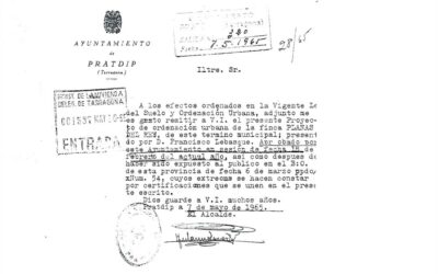 24 mai 1965 – Le Plan partiel de Planas del Rey est officiellement approuvé