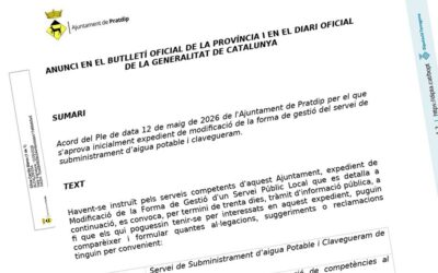 Vers une évolution du modèle de gestion de l’eau à Pratdip